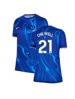 Chelsea Ben Chilwell #21 Heimtrikot für Frauen 2024-25 Kurzarm